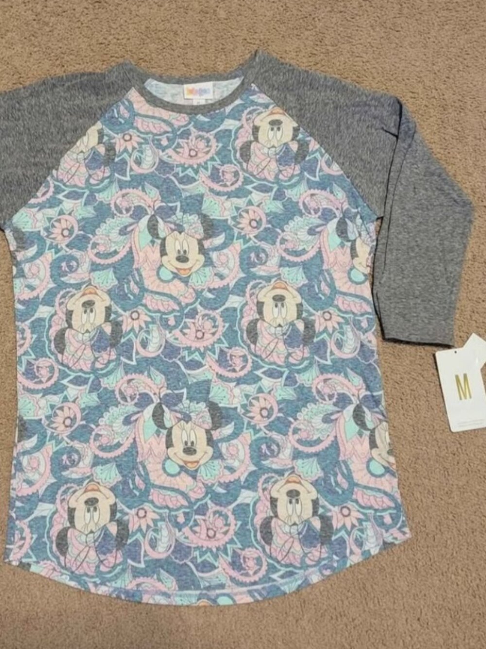 NEW Disney Lularoe Minnie Mouse Floral Randy